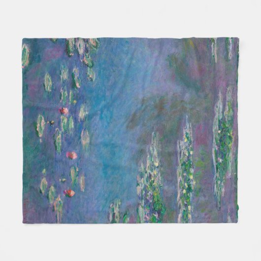 Wasserliliensee, Monet Fleecedecke (Vorderseite (Horizontal))