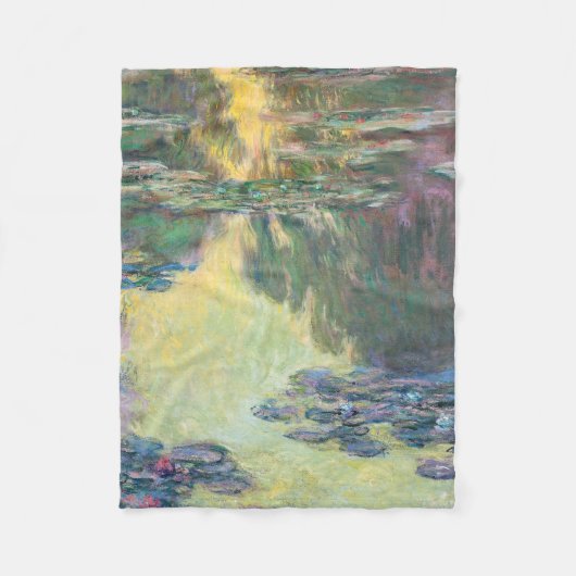 Wasserliliensee, Monet Fleecedecke (Vorderseite)