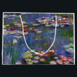 Wasserliliensee, Monet Große Geschenktüte<br><div class="desc">Oscar-Claude Monet (14. November 1840 - 5. Dezember 1926) war ein französischer Maler, Gründer des französischen Impressionistischen Gemäldes und beständiger und produktivster Praktizierer der Philosophie der Bewegung, seine Wahrnehmungen vor der Natur zu äußern, insbesondere in Bezug auf die Putz-Landschaftsmalerei. Der Begriff "Impressionismus" leitet sich aus dem Titel seines Gemäldes Impression,...</div>