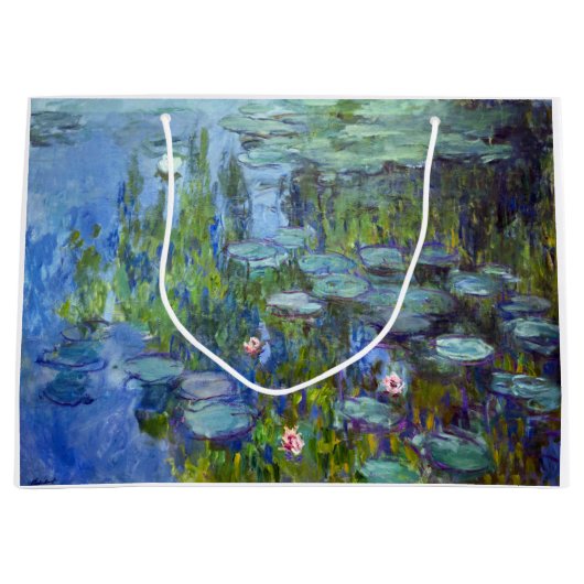 Wasserliliensee, Monet Große Geschenktüte (Vorderseite)