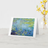 Wasserliliensee, Monet Karte (Gelbe Blume)