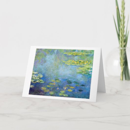 Wasserliliensee, Monet Karte (Vorderseite)