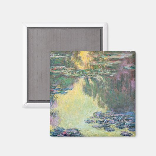 Wasserliliensee, Monet Magnet (Vorderseite/Rückseite)