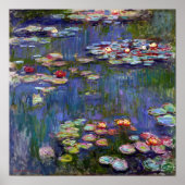 Wasserliliensee, Monet Poster (Vorne)