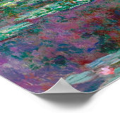 Wasserliliensee, Monet Poster (Ecke)