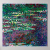 Wasserliliensee, Monet Poster (Vorne)