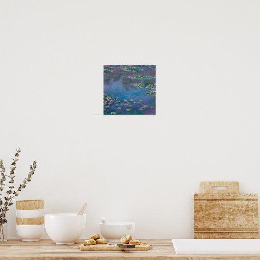 Wasserliliensee, Monet Poster (Küche)