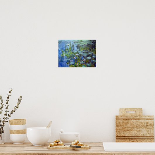 Wasserliliensee, Monet Poster (Küche)