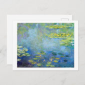 Wasserliliensee, Monet Postkarte (Vorne/Hinten)