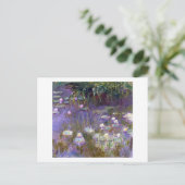 Wasserliliensee, Monet Postkarte (Stehend Vorderseite)
