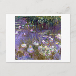 Wasserliliensee, Monet Postkarte