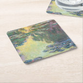 Wasserliliensee, Monet Rechteckiger Pappuntersetzer (angewinkelt)