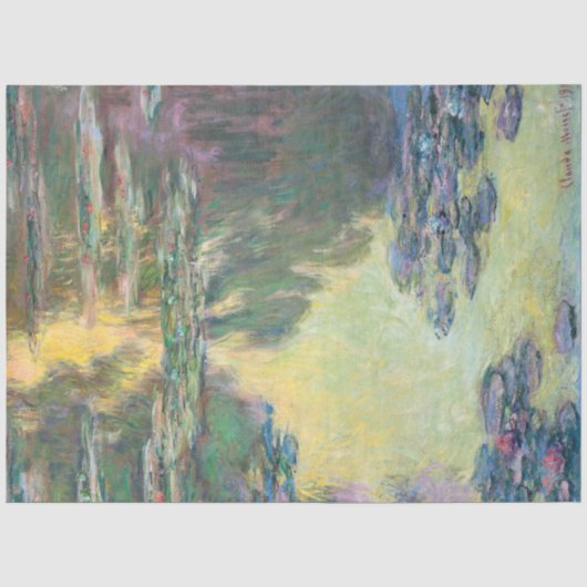 Wasserliliensee, Monet Seidenpapier (Vorderseite)