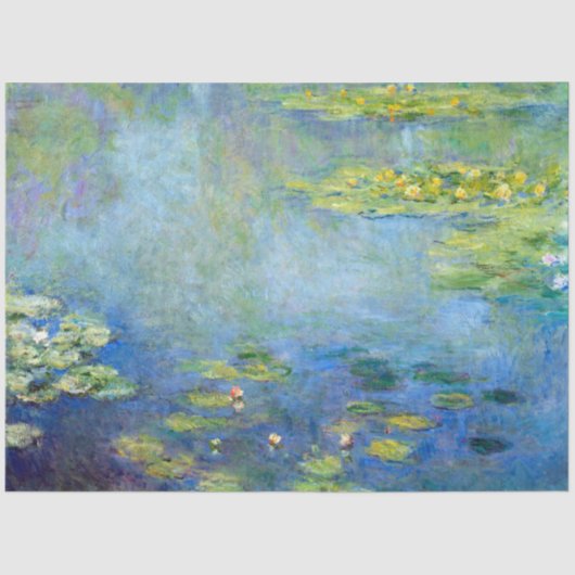 Wasserliliensee, Monet Seidenpapier (Vorderseite)
