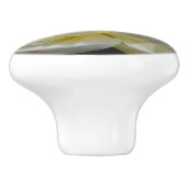 Wasserlilientenknopf Keramikknauf (Seitenansicht)