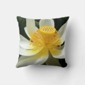 Wasserlilienwirbelkissen Kissen (Rückseite)