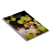 Wasserliliken und Koi-Teich Notizblock (Rechte Seite)