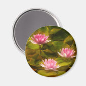 Wasserlilililis, Kalifornien Magnet (Vorderseite/Rückseite)