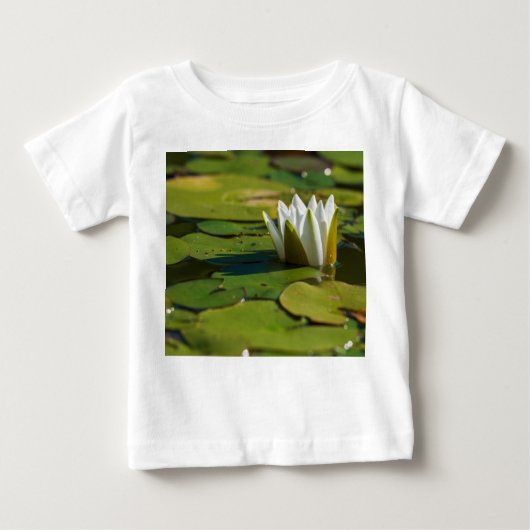 Wasserlily Blossom Baby T-shirt (Vorderseite)