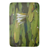 Wasserlily Blossom Badematte (Vorderseite Vertikal)