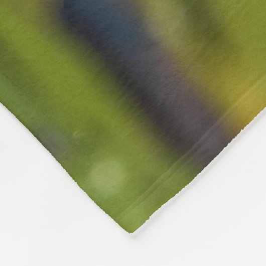 Wasserlily Blossom Fleecedecke (Ecke)