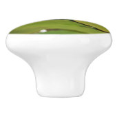 Wasserlily Blossom Keramikknauf (Seitenansicht)