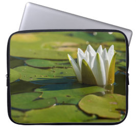 Wasserlily Blossom Laptopschutzhülle