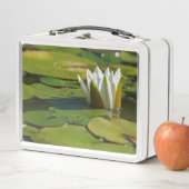 Wasserlily Blossom Metall Brotdose (Beispiel)
