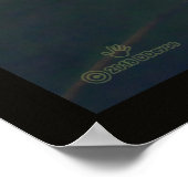 Wasserlily Blossom Poster (Ecke)