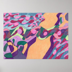 Wasserlinie, 28x20 poster