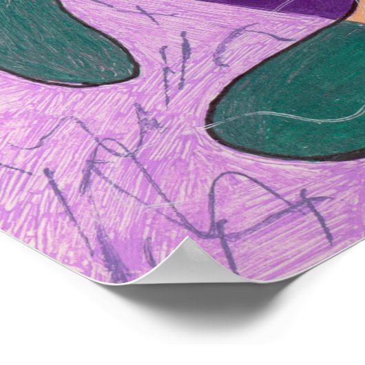 Wasserlinie Poster (Ecke)