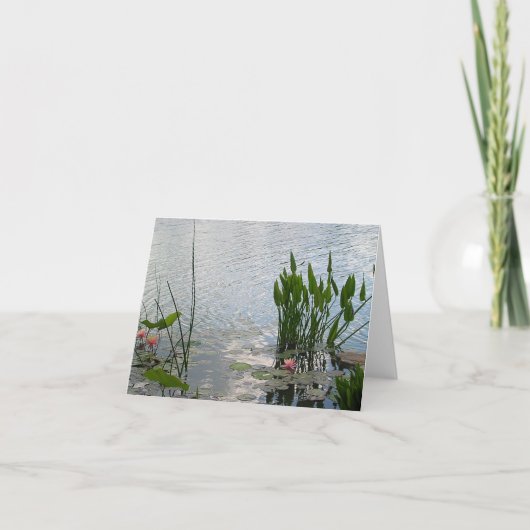 Wasserlippenkarte Karte (Vorderseite)