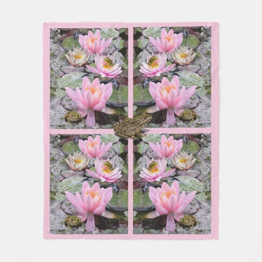 Wasserlippenteich Fleecedecke (Vorderseite)