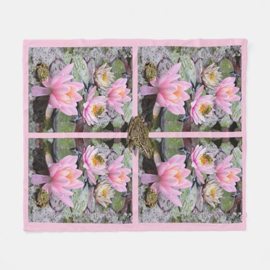 Wasserlippenteich Fleecedecke (Vorderseite (Horizontal))