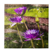 Wasserlippenteich Fliese (Vorderseite)