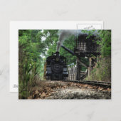 Wasserloch Postkarte (Vorne/Hinten)