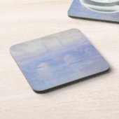 Wasserloo-Brücke, Nebeleffekt von Claude Monet Getränkeuntersetzer (Linke Seite)