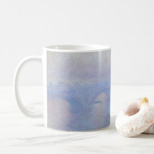 Wasserloo-Brücke, Nebeleffekt von Claude Monet Kaffeetasse