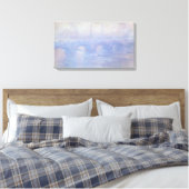 Wasserloo-Brücke, Nebeleffekt von Claude Monet Leinwanddruck (Insitu (Schlafzimmer))