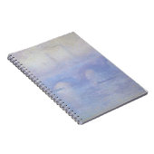 Wasserloo-Brücke, Nebeleffekt von Claude Monet Notizblock (Rechte Seite)