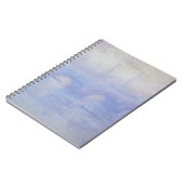 Wasserloo-Brücke, Nebeleffekt von Claude Monet Notizblock (Linke Seite)