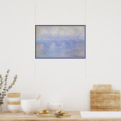 Wasserloo-Brücke, Nebeleffekt von Claude Monet Poster (Küche)