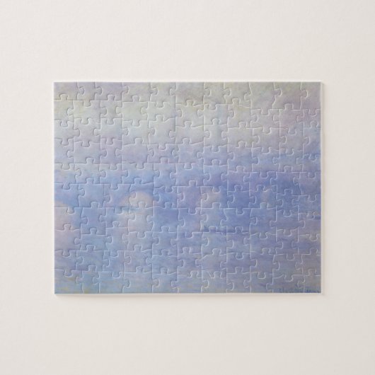 Wasserloo-Brücke, Nebeleffekt von Claude Monet Puzzle (Horizontal)