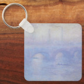 Wasserloo-Brücke, Nebeleffekt von Claude Monet Schlüsselanhänger (Vorderseite)