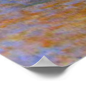 Wasserloo-Brücke, Sonnenlicht im Nebel, Poster (Ecke)