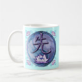 Wasserlotus-Lehrer Kaffeetasse (Links)