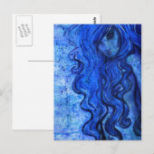 Wassermädchen Postkarte (Vorne/Hinten)