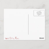 Wassermädchen Postkarte (Rückseite)