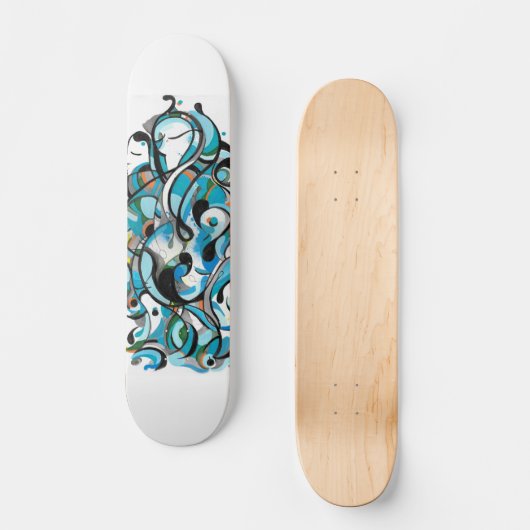 Wassermädchendeck Skateboard (Vorderseite)