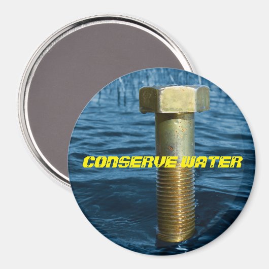 Wassermagnet sparen magnet (Vorderseite/Rückseite)